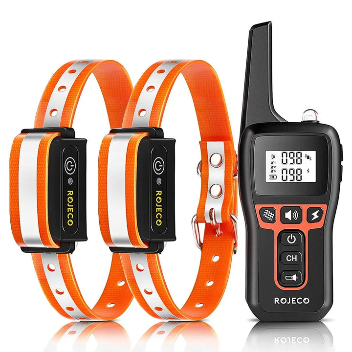 1000m Dog Training Collar – Waterproof, Rechargeable with Remote Control for Small, Medium &amp; Large Dogs