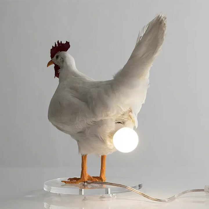 Decorative Night Lights Simulated Animal Funny Easter House Decoration Party Carnival Chicken Lamp Chick Night Light Ornaments