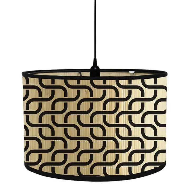 Art Deco Drum Lampshade