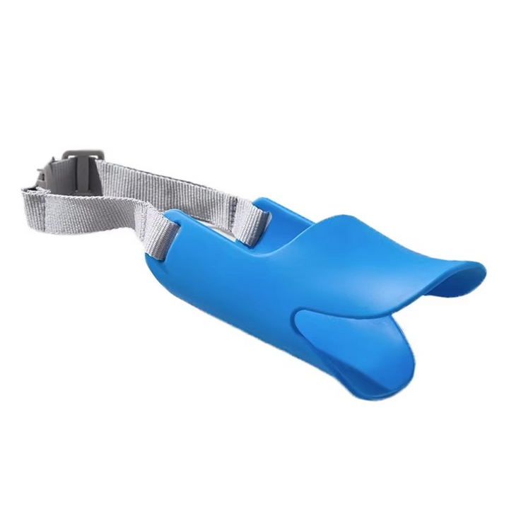 Adjustable Silicone Duckbill Dog Muzzle for Small and Large Dogs
