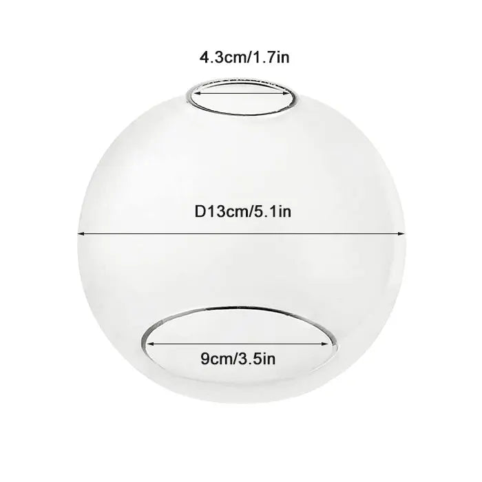 ClearShade | Lampshade Transparent Light Cover