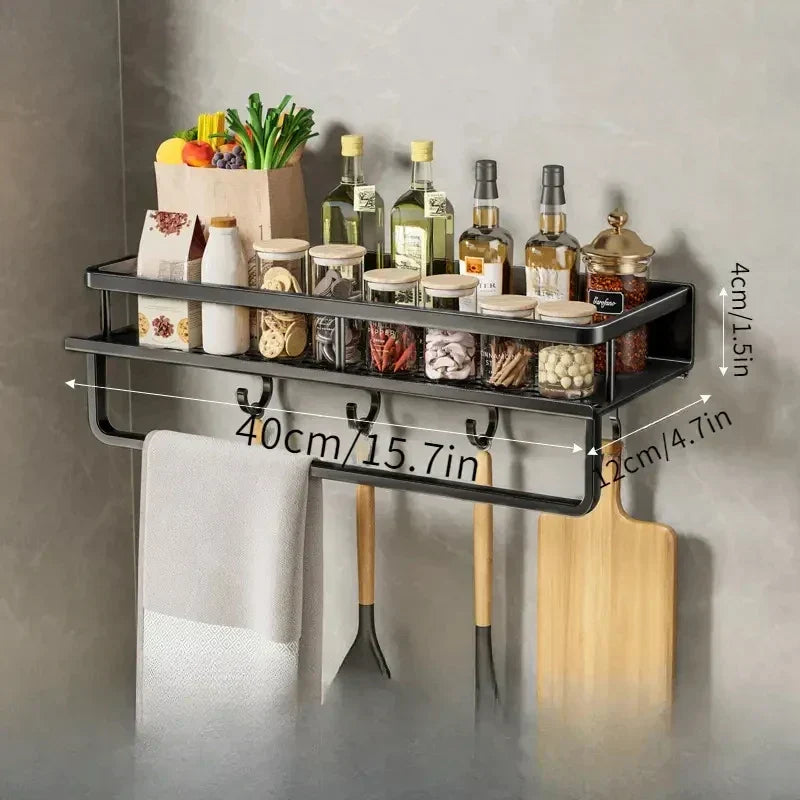 KitchenStyle – Elegant Wall Shelf for an Organized Kitchen
