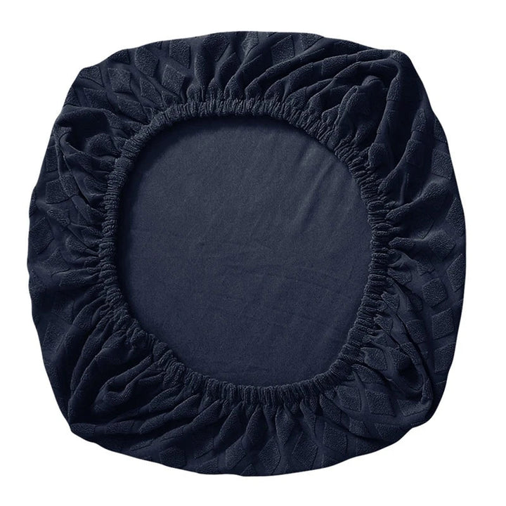 Spandex elastic office chair cover Jacquard seat covers pineapple mesh fleece protective cover elastic computer seat protector