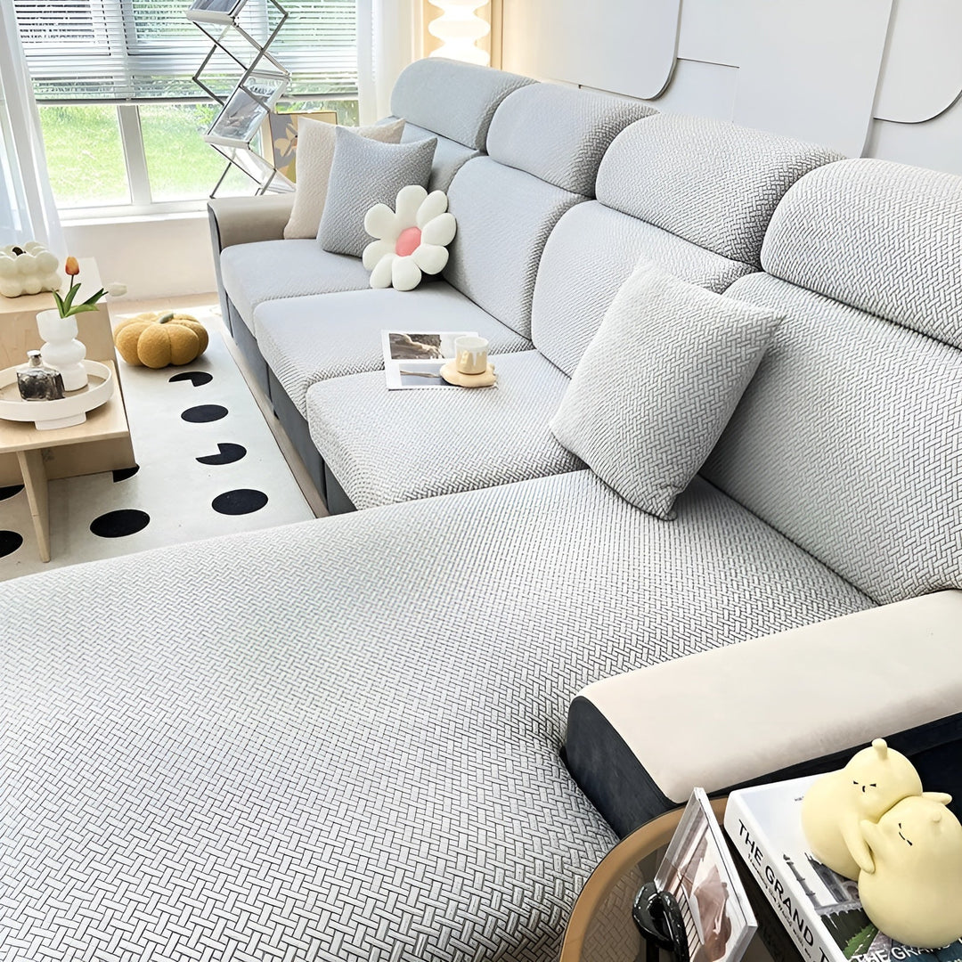 Elastic Sofa Cover – Water-Repellent and Tailored | Protective Cover Made from Stretch Fabric |