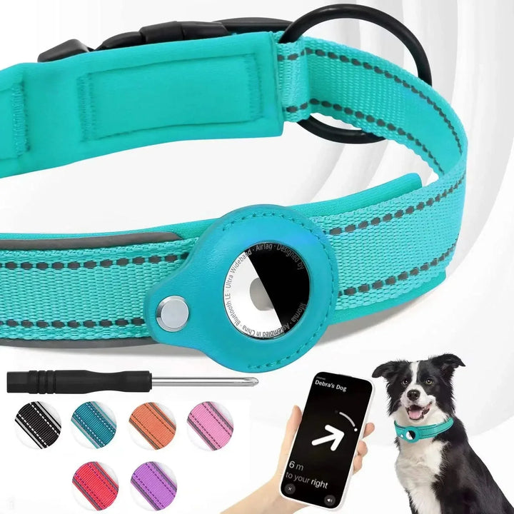 LEAZO - AirTag Dog Collar