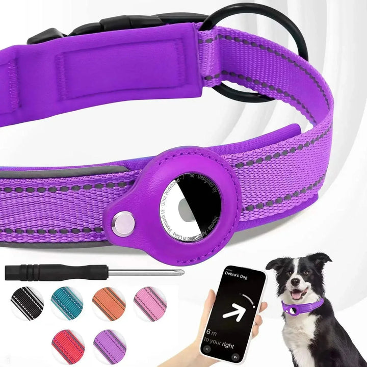 LEAZO - AirTag Dog Collar
