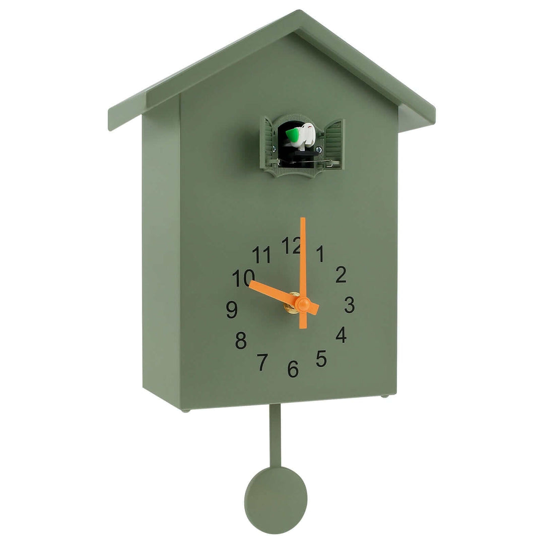 Contemporary Cuckoo Quartz Wall Clock