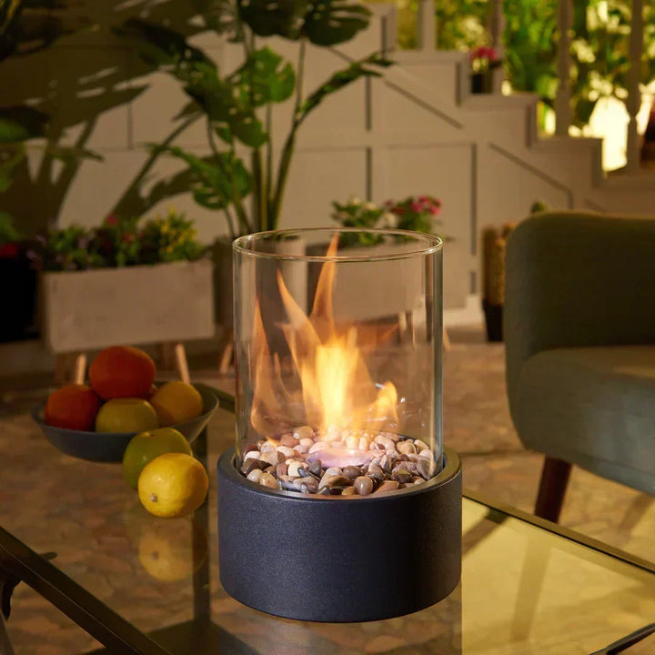 Modern &amp; Portable Fireplace - Burn Bright