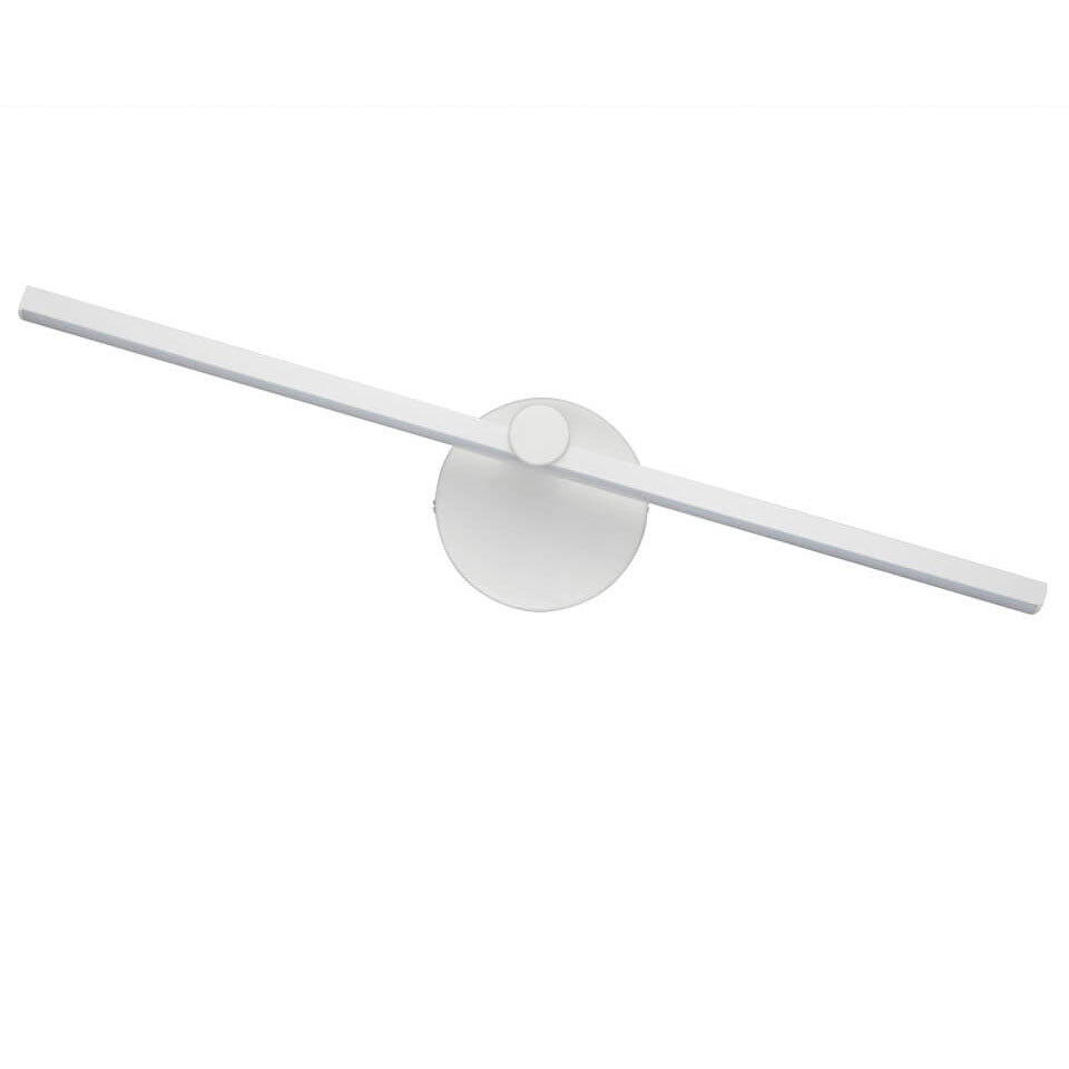 Nordic Minimalist Aluminium Long Bar Switch LED Mirror Wall Light Lamp
