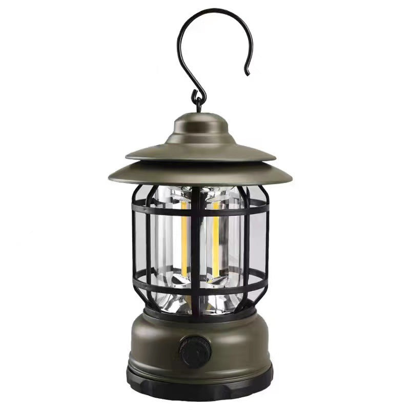 Contemporary Industrial Portable USB Rechargeable Camping Lamp Horse Lamp For Outdoor