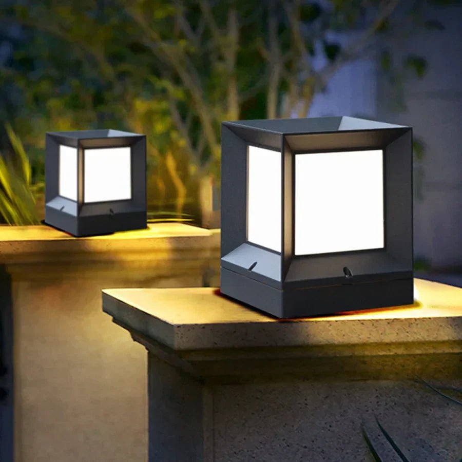 Modern LED outdoor floor lamp for driveways, gates, and garden paths