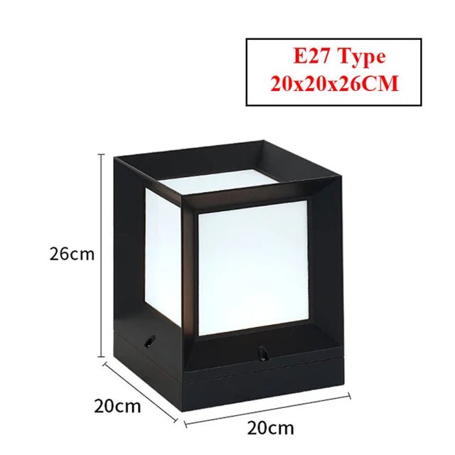 Modern LED outdoor floor lamp for driveways, gates, and garden paths