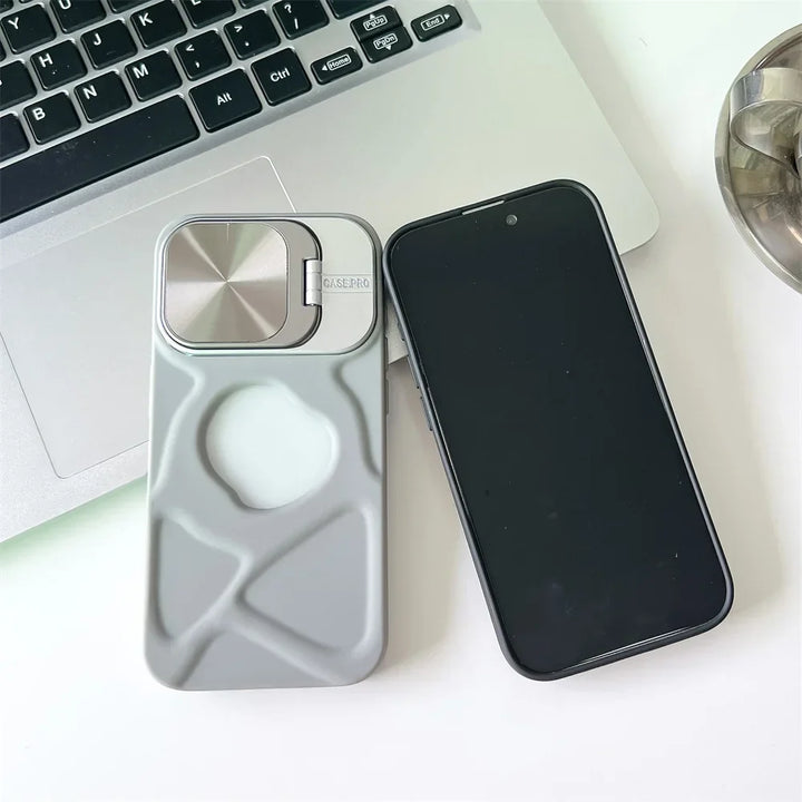Magsafe Silicone Lens Flip IPhone Case