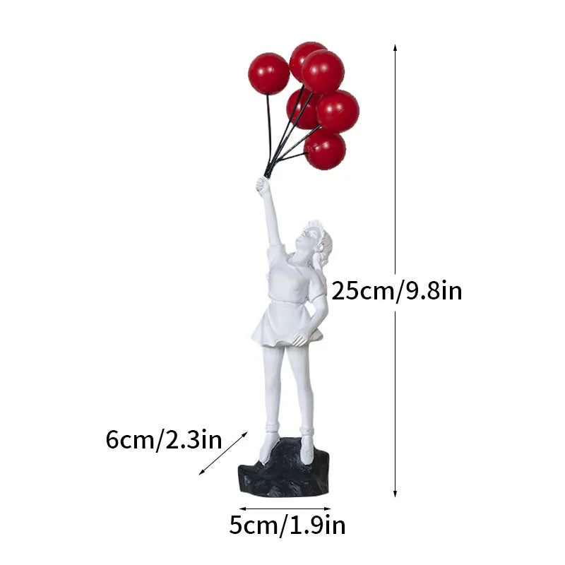 Banksy inspired sculpture collection