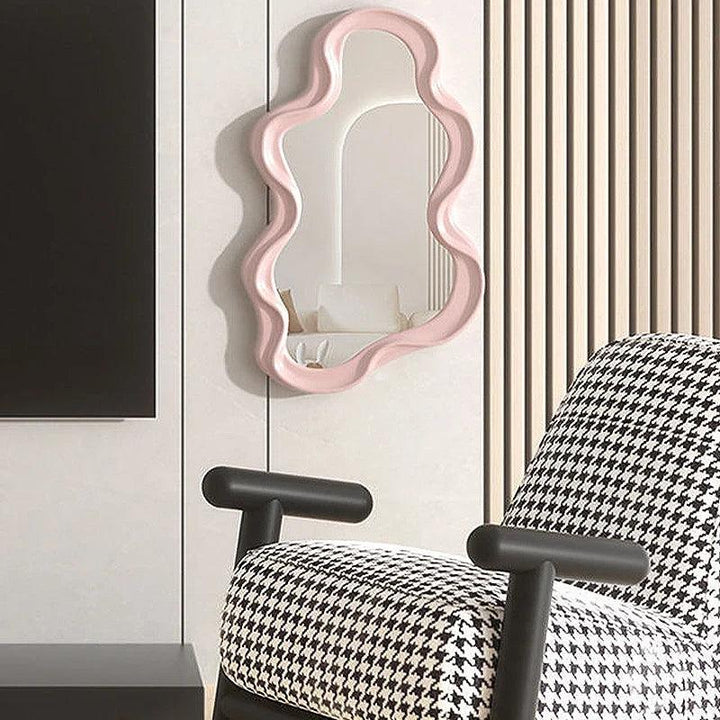 Spiegelia Decorative Cloud-Shaped Mirror - for Living Room, Bedroom &amp; Bathroom