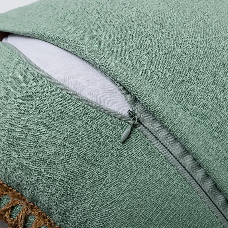 colourful pillowcases in French style