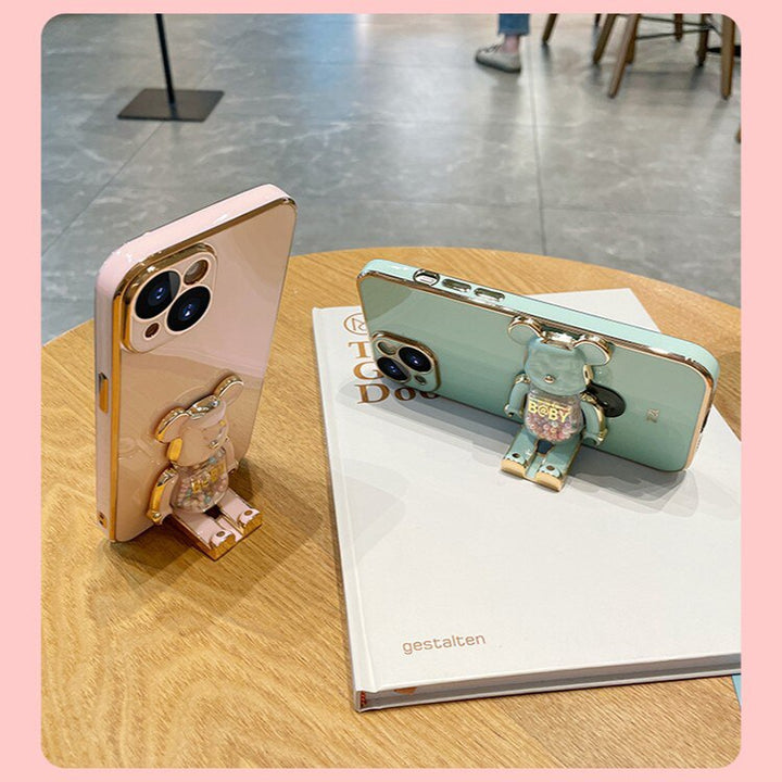 Bear Lover colourful 3D Doll Phone Case