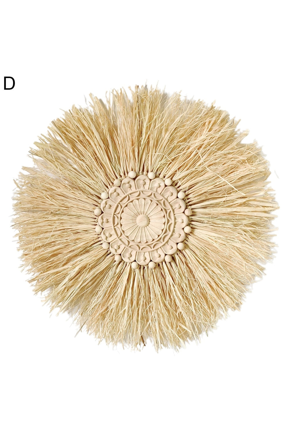 Straw Hat Style Mirror |