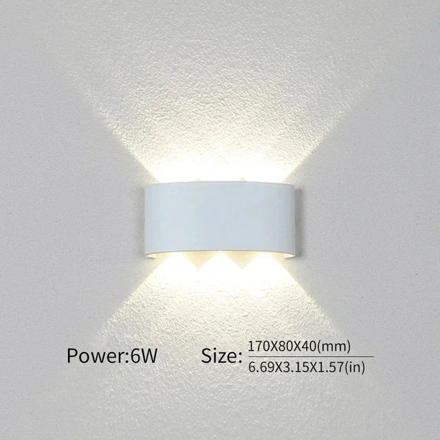 Modern lighting, indoor or outdoor: The versatile LED wall lamp
