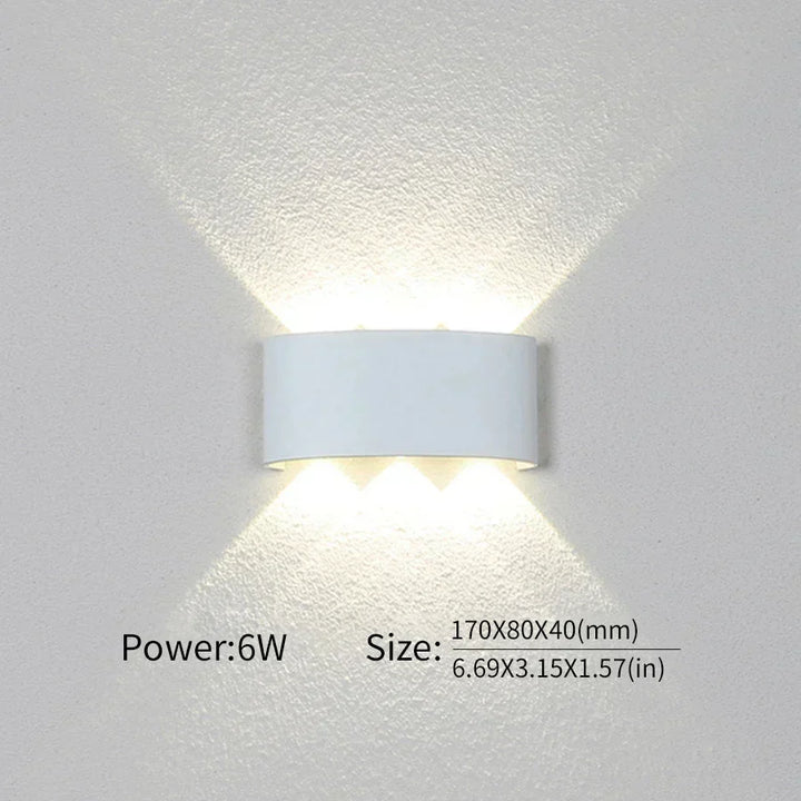 Modern lighting, indoor or outdoor: The versatile LED wall lamp