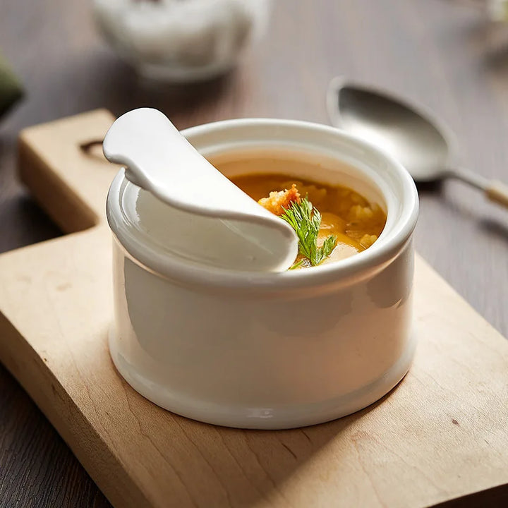 Contemporary French Onion Soup Bowl – Premium Ceramic Soup &amp; Stew Bowl