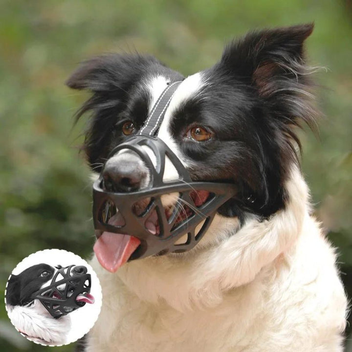 SafeBark Dog Muzzle – Effective Anti-Bite and Anti-Bark Solution, Breathable and Comfortable |