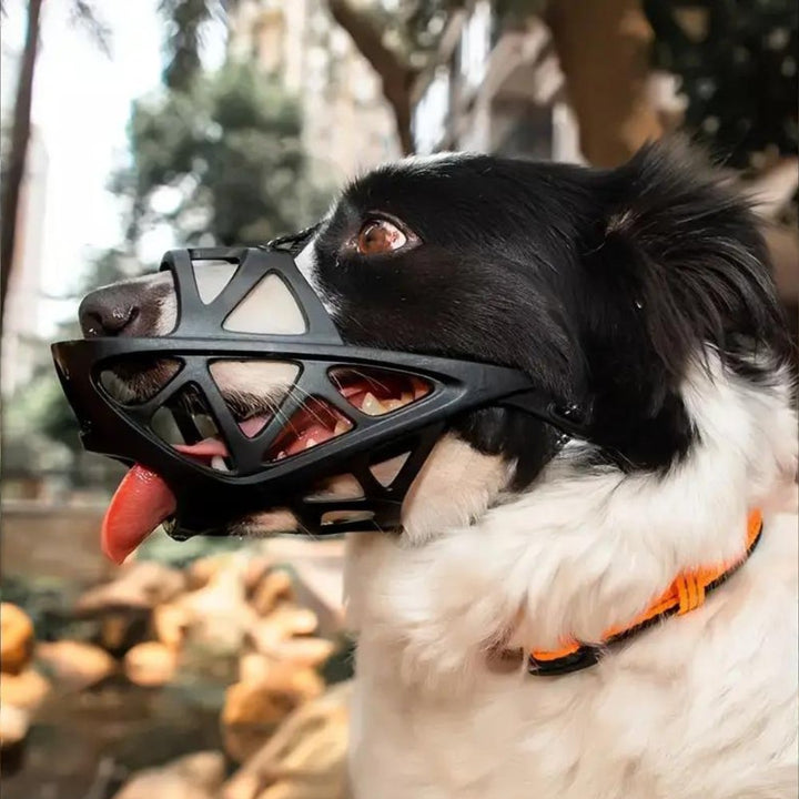 SafeBark Dog Muzzle – Effective Anti-Bite and Anti-Bark Solution, Breathable and Comfortable |