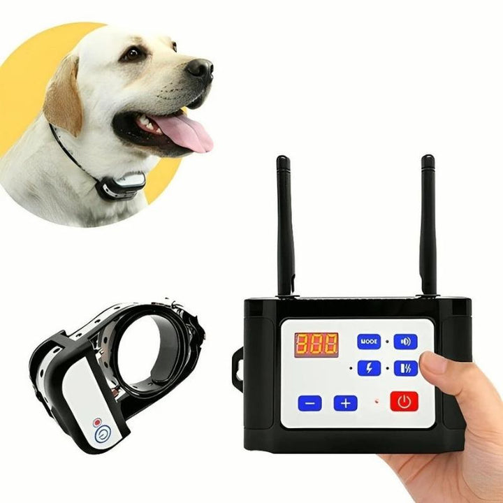 SafeZone Wireless Dog Fence &amp; Training Collar – Rechargeable, Waterproof &amp; Pet-Friendly Correction Modes