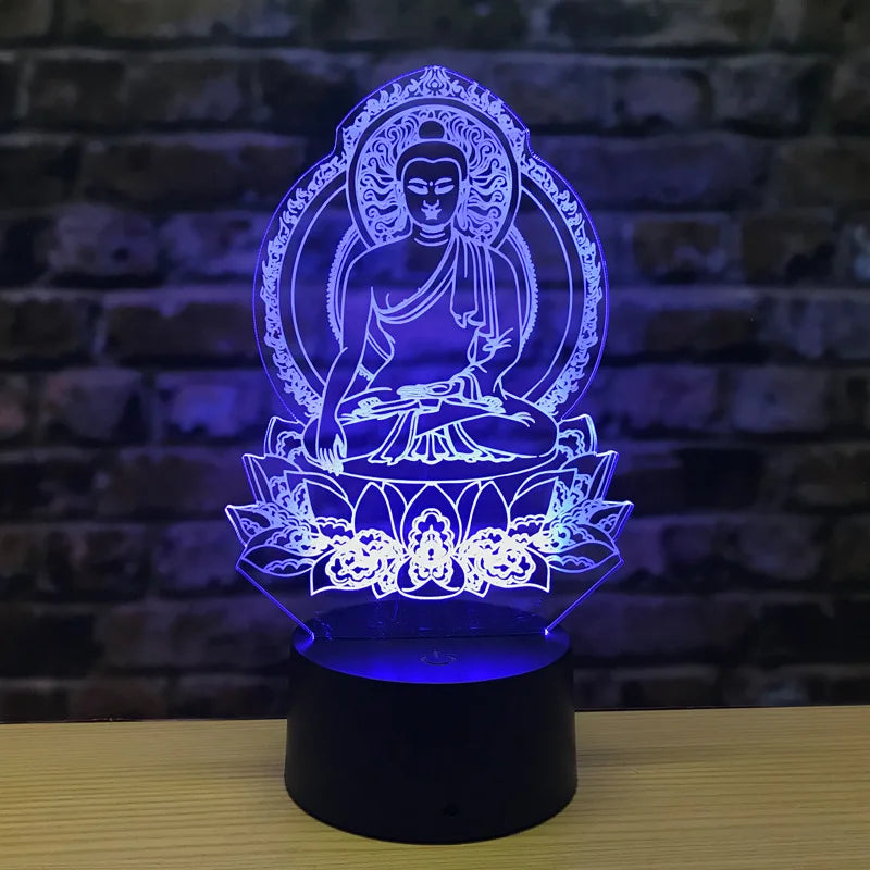 EnlightenGlow - Buddha 3D Lamp