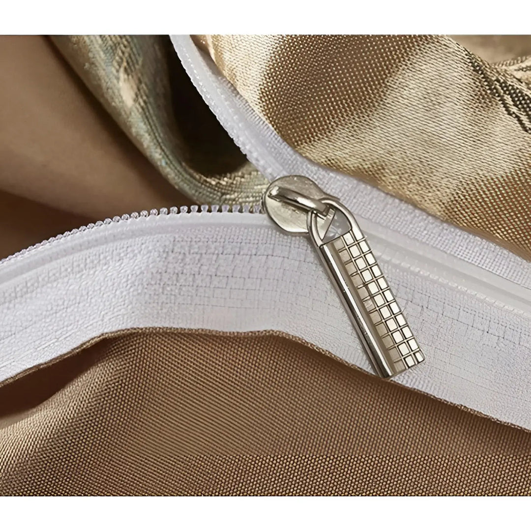 Chic Satin Jacquard Duvet Cover for Luxury Bedroom