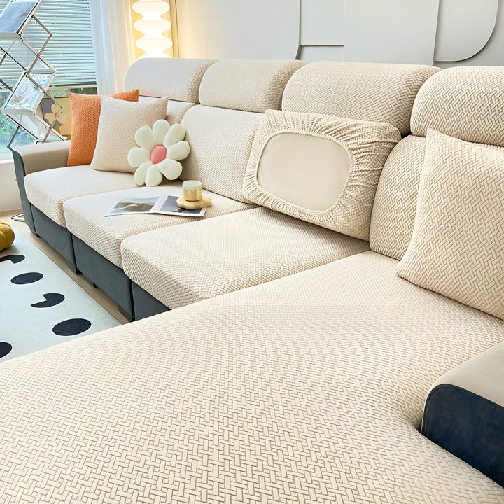Elastic Sofa Cover – Water-Repellent and Tailored | Protective Cover Made from Stretch Fabric |