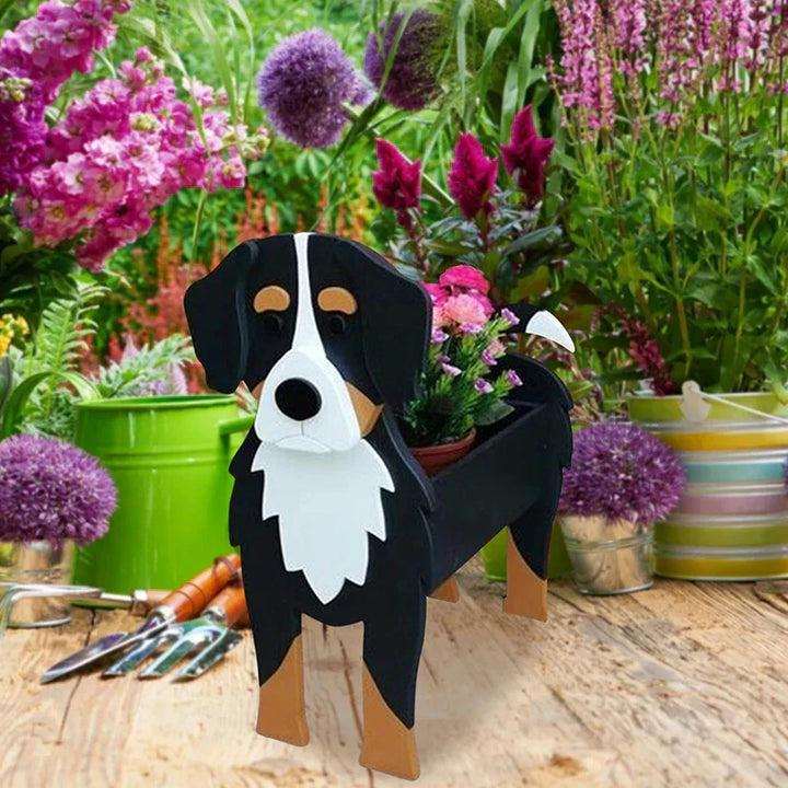 Flower Pot - Pawsome - Dog Plant Container - Various Breeds