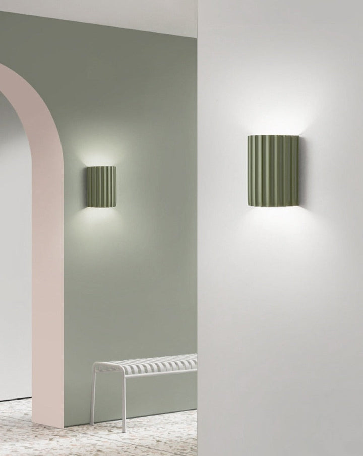 Folding colour Resin LED Wall Light Lamp