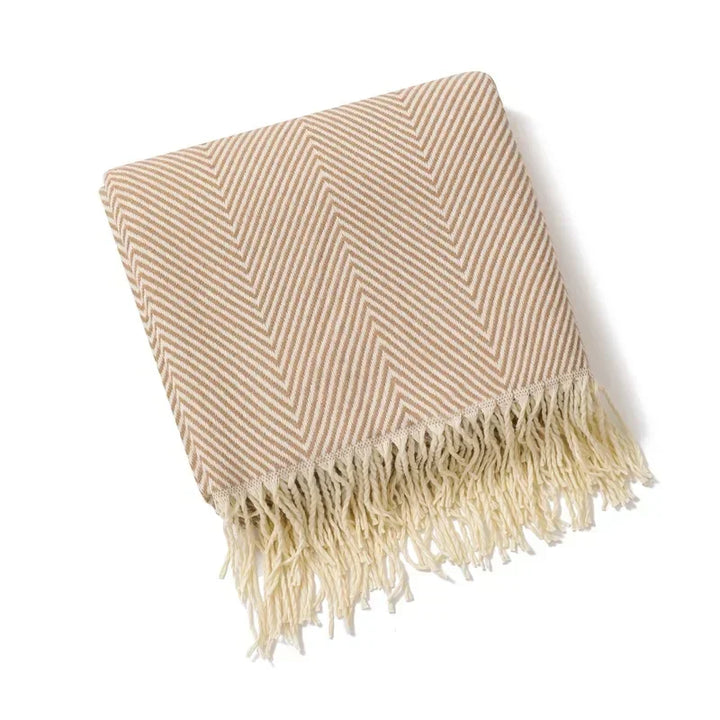 Nordic Stripe Throw Sofa Blanket