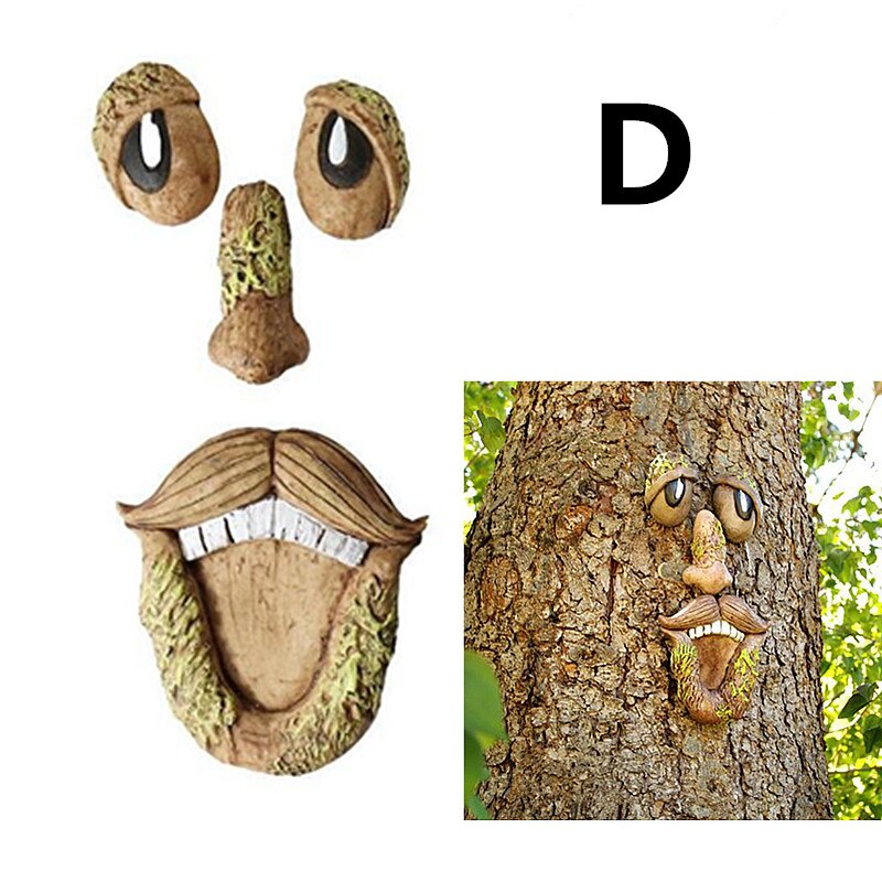 Eyes of Nature: Tree Face Bird Feeder Station