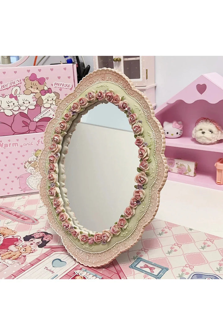 large standing Baroque mirror |