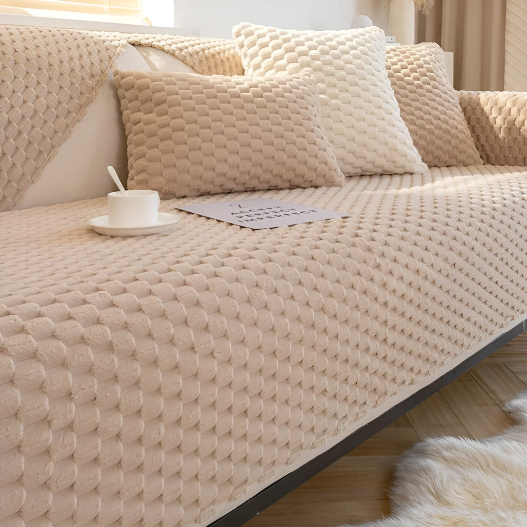 Luxury Velvet Sofa Cover - VeluLuxe |