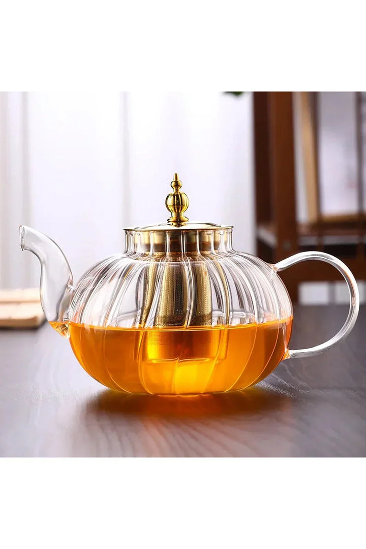 Heat-resistant glass jug