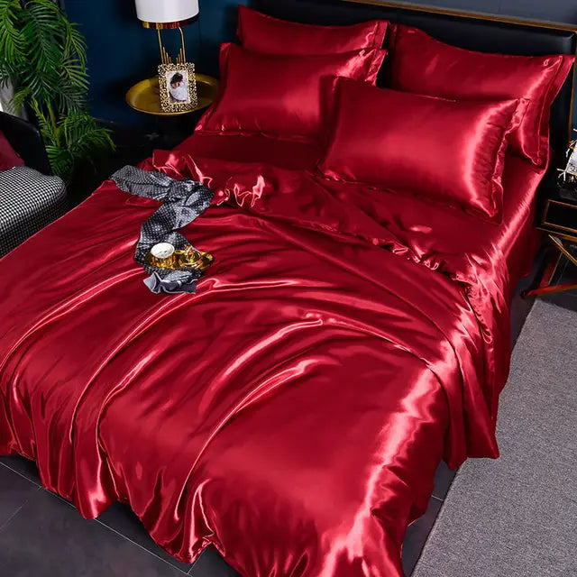 SatinLuxe Duvet Cover - Luxe Satin Duvet Cover for Your Bedroom