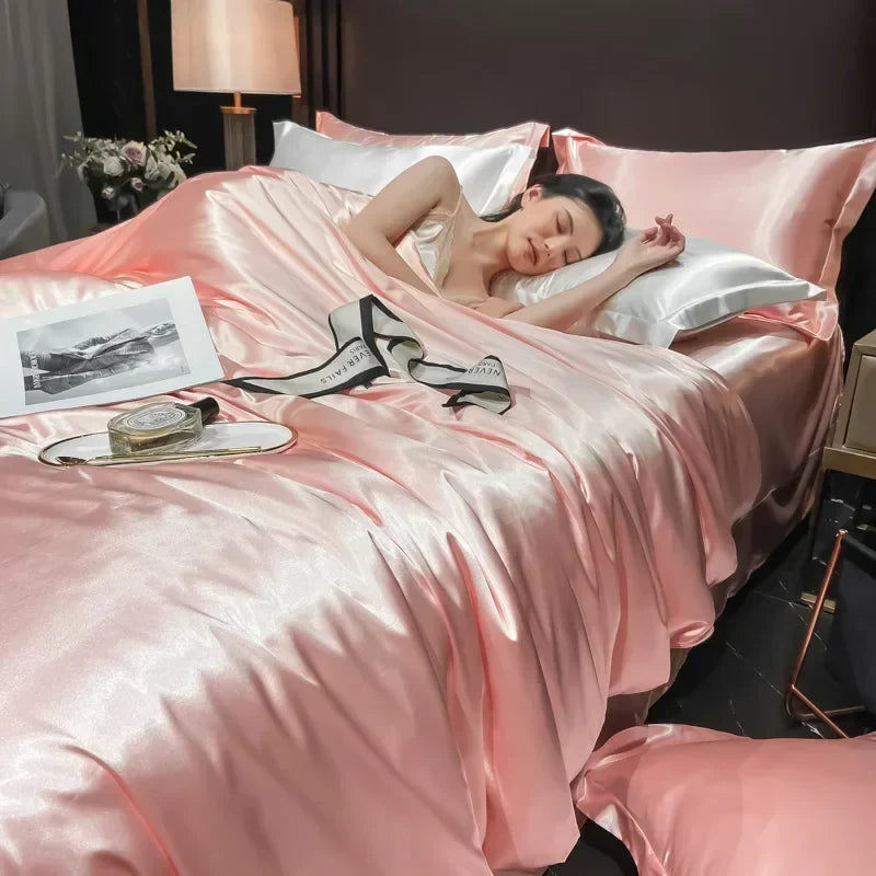 Luxurious Silk Bed Set