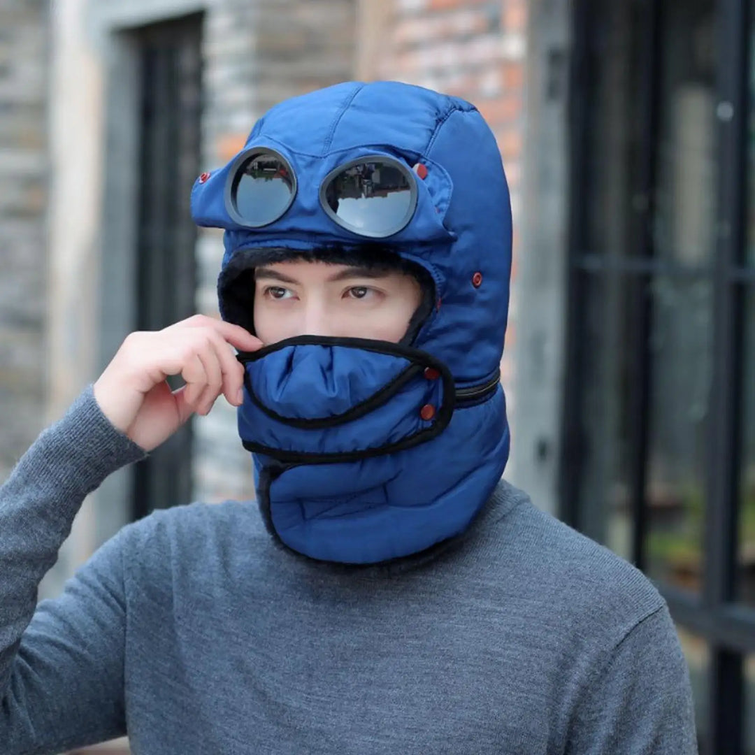 Polar Vision Thermo Windproof Face Covering Beanie
