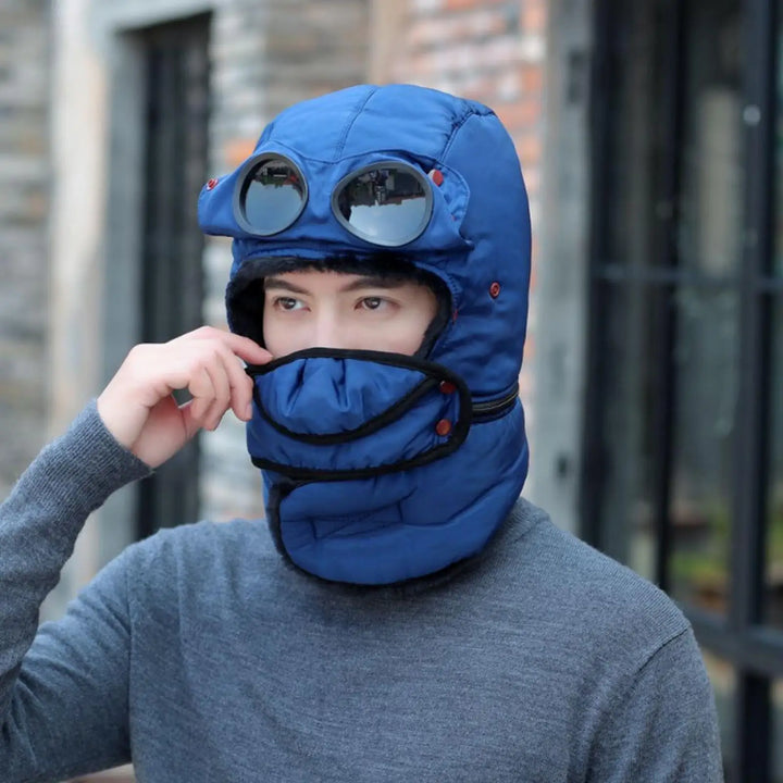 Polar Vision Thermo Windproof Face Covering Beanie