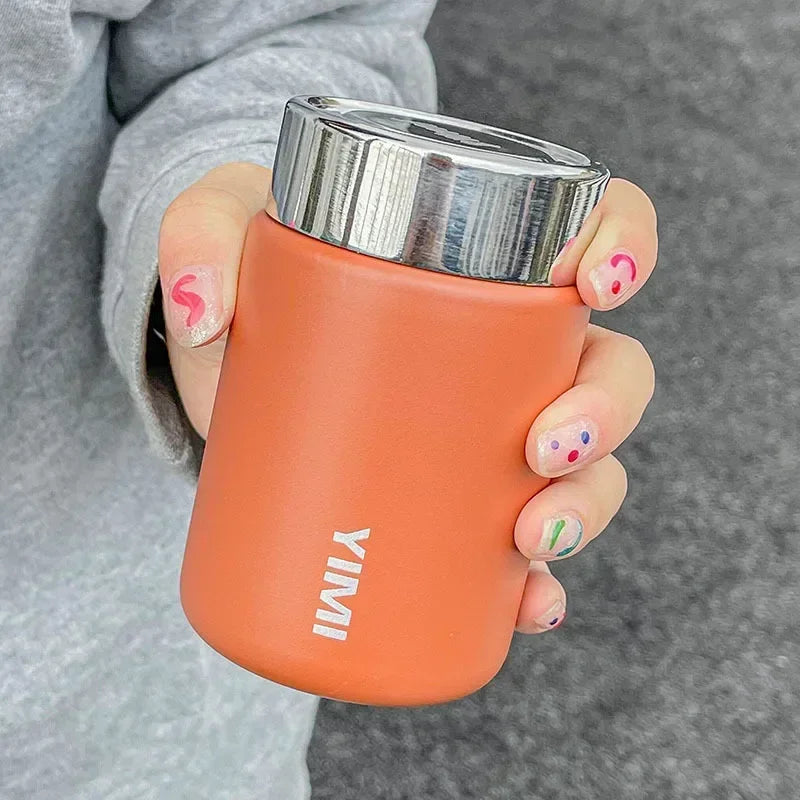 230ml Mini 316 Stainless Steel Portable Thermos - Pocket Vacuum Bottle
