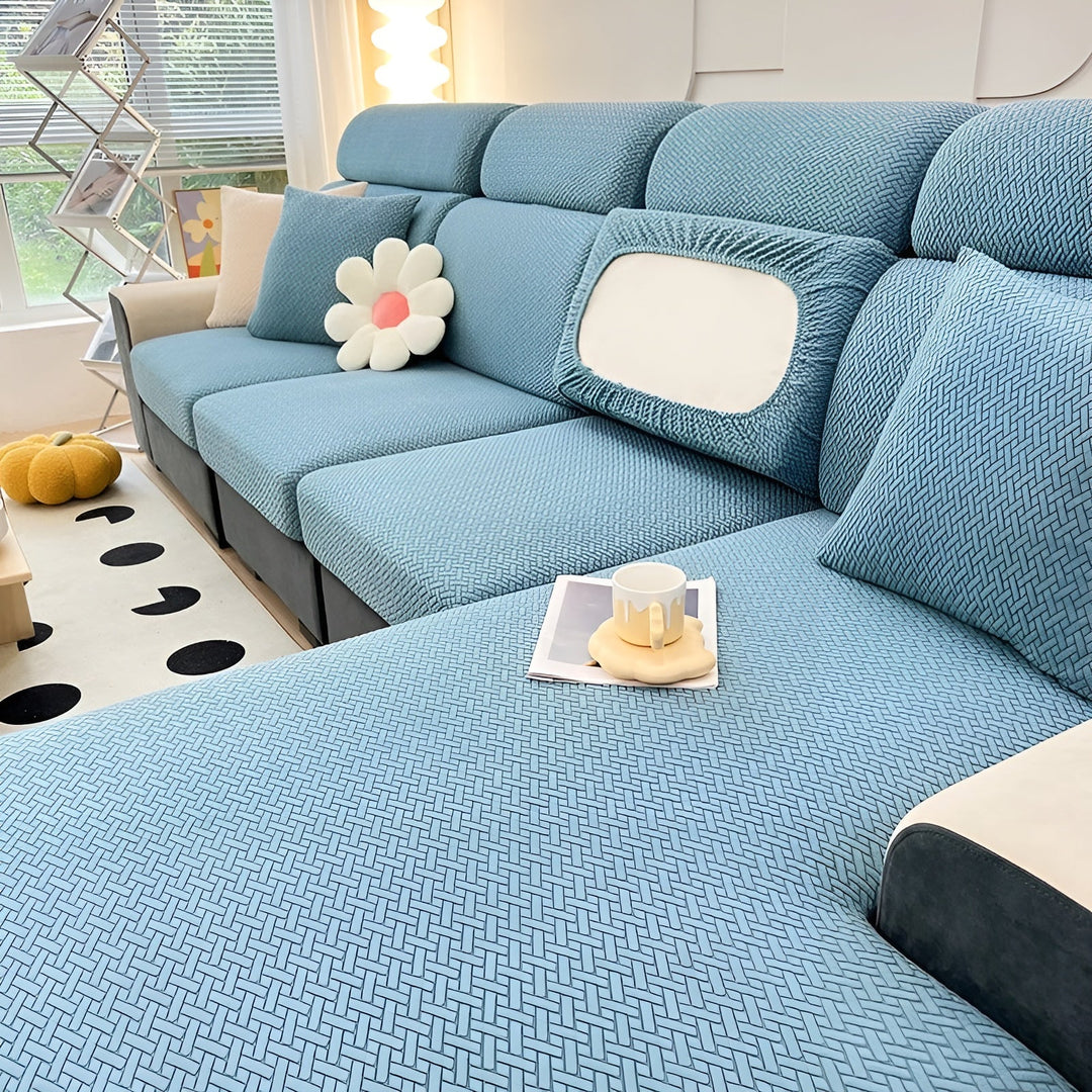 Elastic Sofa Cover – Water-Repellent and Tailored | Protective Cover Made from Stretch Fabric |