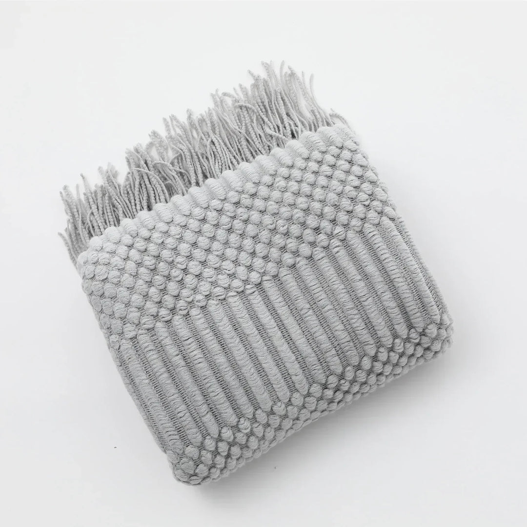 Nordic Style Dick Knitted Blanket