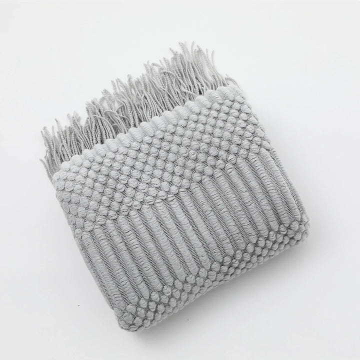 Nordic Style Dick Knitted Blanket