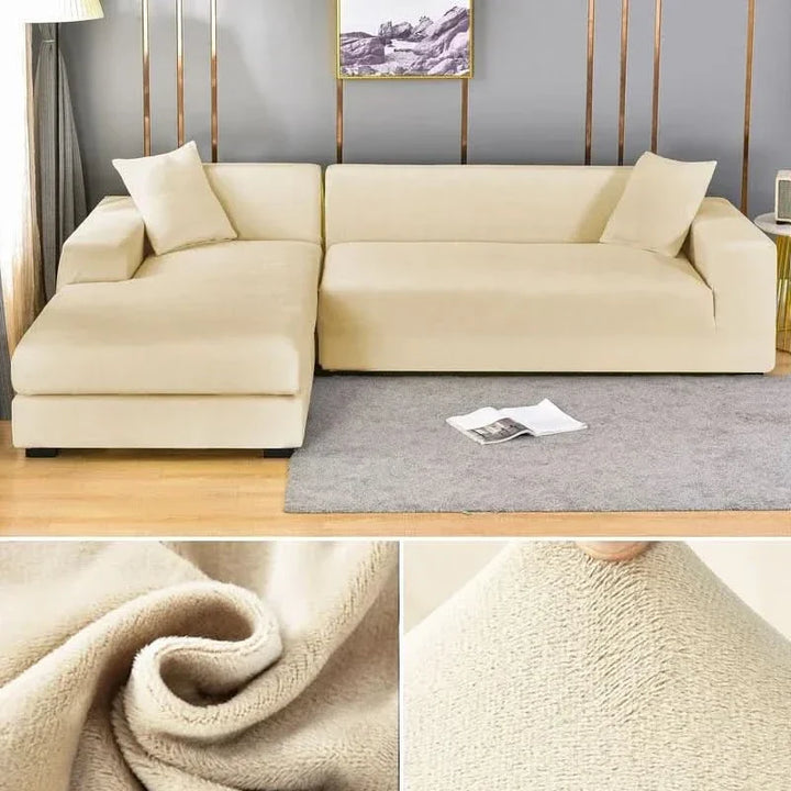 PlushFit - High-Quality Sofa Covers Made of Stretch Velvet