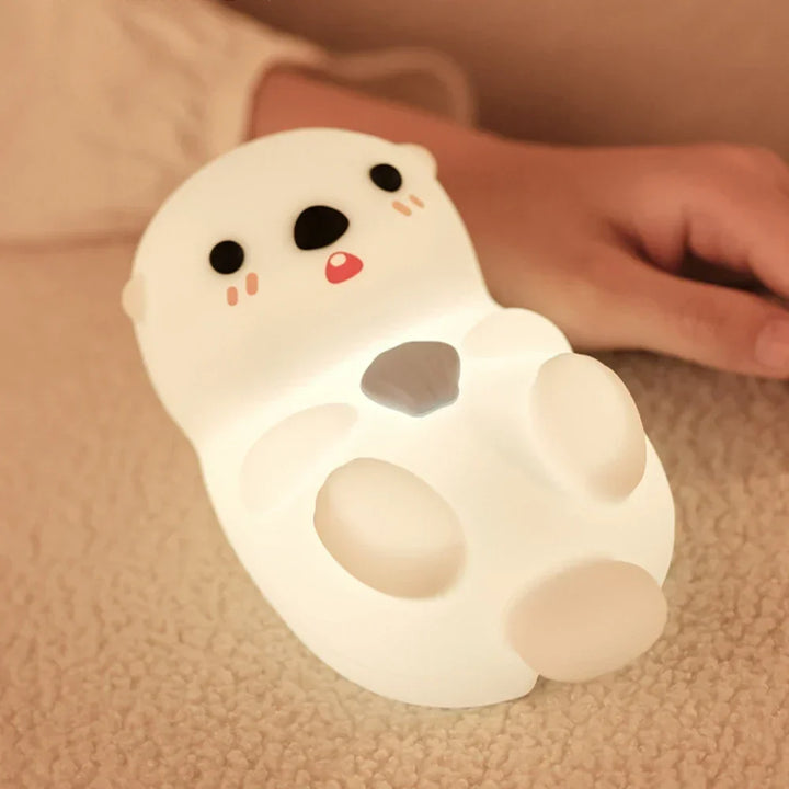 LumiSoft LED Night Light | Soft Silicone | Extra Long Battery Life | USB Rechargeable