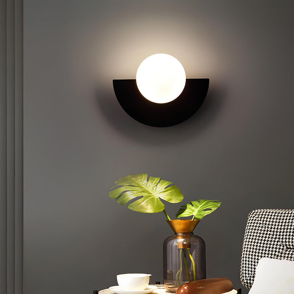 Everest - Nordic Semi-Round Wall Lamp