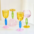 Borosilicate 3-colour Glassware - Wine Glass